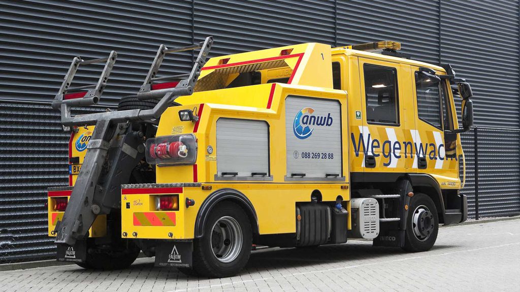 Wegenwacht lepelwagen