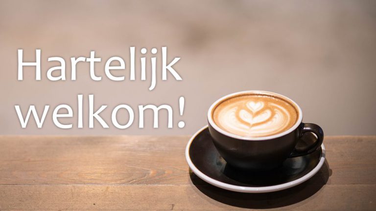 Welkom koffie