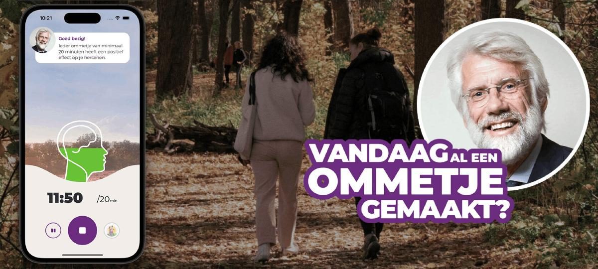Wandelen met de Ommetje wandel-app